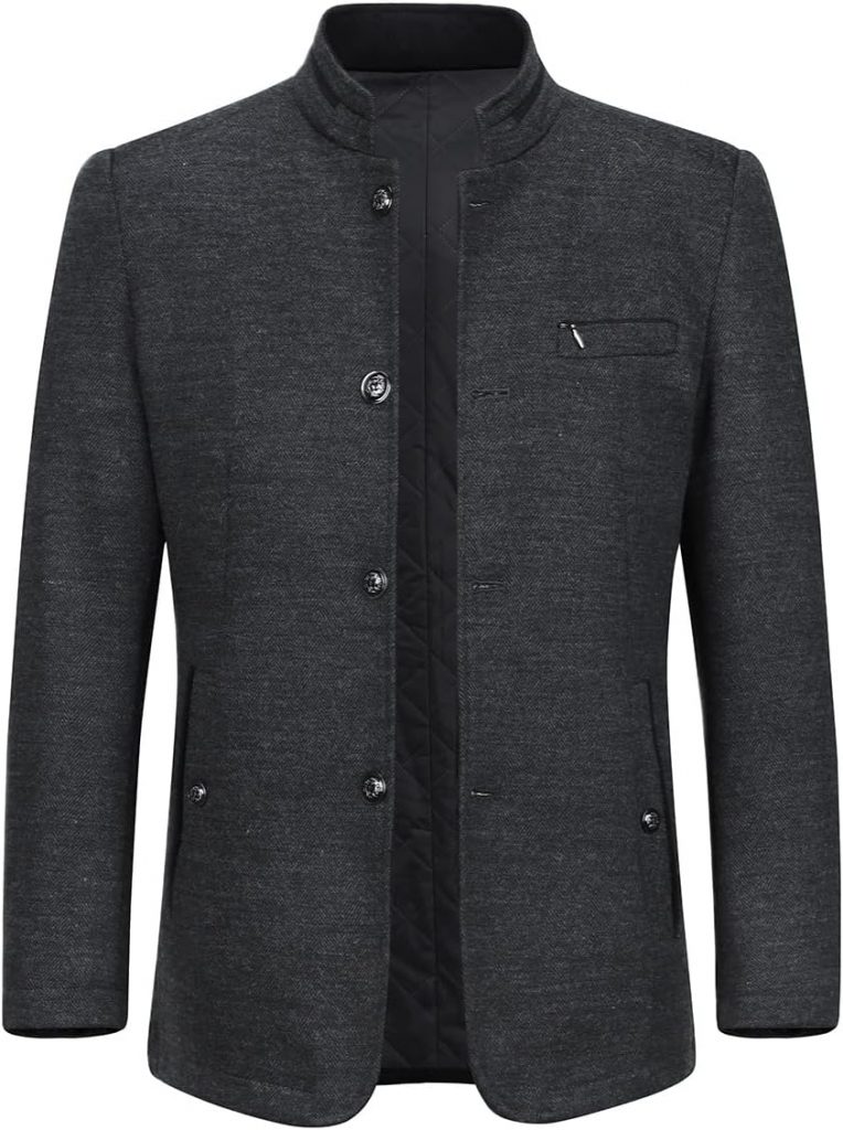 Allthemen Wintermantel Herren Kurzmantel Slim Fit Mantel mit Stehkragen Wolle Warm Wollmantel Business Freizeit Grau S64,99€ statt 79,99€➡️ https://www.amazon.de/dp/B08HCLR35F/?tag=preisfehlerheute-21