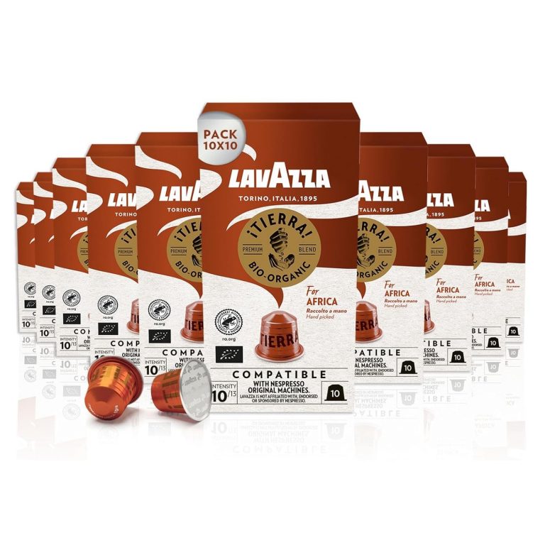 👑 Lavazza Tierra for Africa Bio Organic, Espresso mit Noten von Karamell und Schokolade, 10x10 Kapseln, Nespresso kompatibel24,65€ statt 39,90€ - 39,00 % 🔥🚚 Verkauft durch Amazon und Versand durch Amazon516 Bewertungen: 4.4 / 5.0 ⭐️⭐️⭐️⭐️🛒 zu Amazon https://www.amazon.de/dp/B0BVMYYDKZ/?amp%3Btag=preisfehlerheute-21&amp%3Bth=1&amp%3Bpsc=1&tag=preisfehlerheute-21