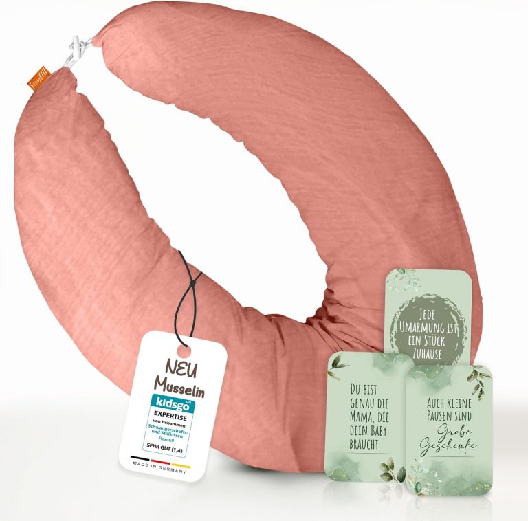 joyfill Stillkissen I Von Hebammen Getestet I XXL Schwangerschaftskissen & Seitenschläferkissen I Lagerungskissen Baby & Schlafkissen für Schwangere I Flüsterleise Füllung (Musselin Lachs, 170 cm)33,99€ statt 39,99€➡️ https://www.amazon.de/dp/B0FRMBMR8Q/?tag=preisfehlerheute-21