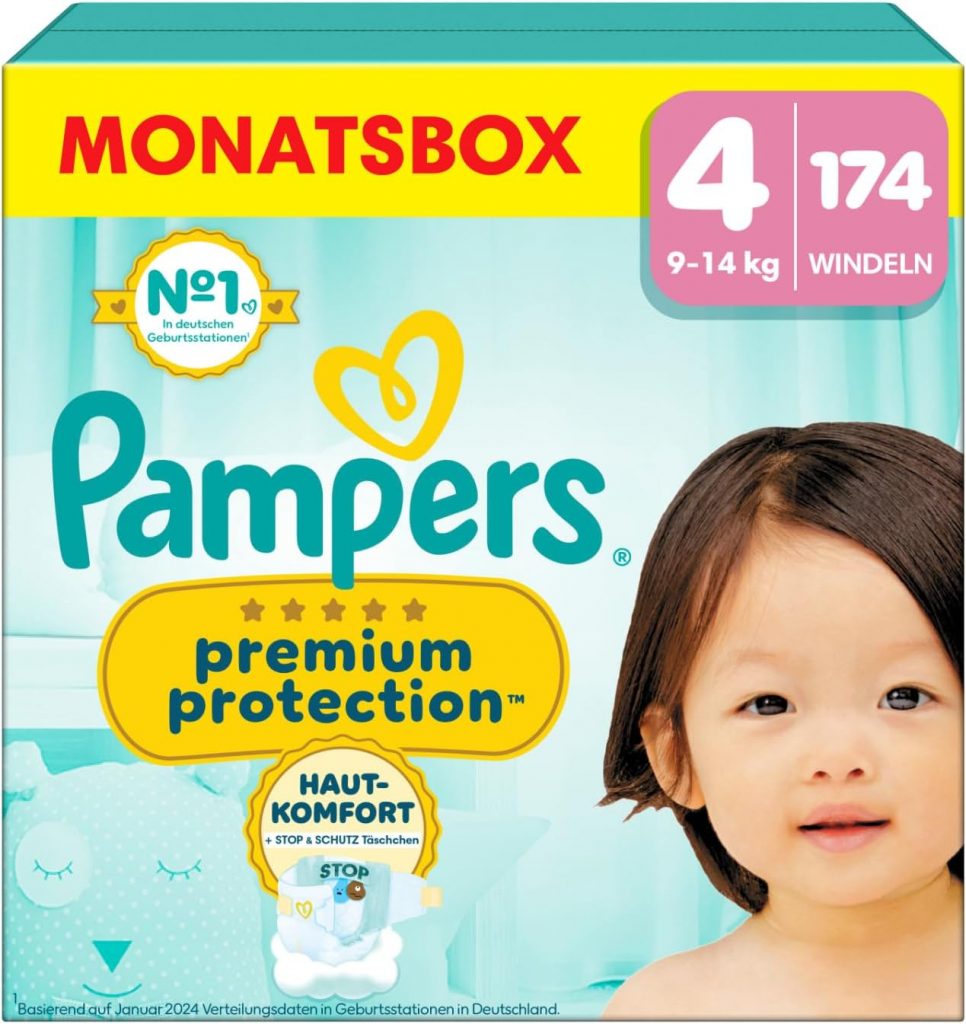 PREISFEHLER.SHOP BlackWeeks: Pampers Premium Protection Größe 4, 174 Windeln, Pirate-#Deals 9kg-14kg, Doppelter Schutz für die Haut und vor AuslaufenАb 32.80 statt 55.99 €🏷 Сοuрοn αktiviегеn📆 im Spαгαbο (jеdеrzеit kündbαг)⏩️ https://www.amazon.de/PREISFEHLER.SHOP/dp/B0BLW2PTYN?tag=preisfehlerheute-21