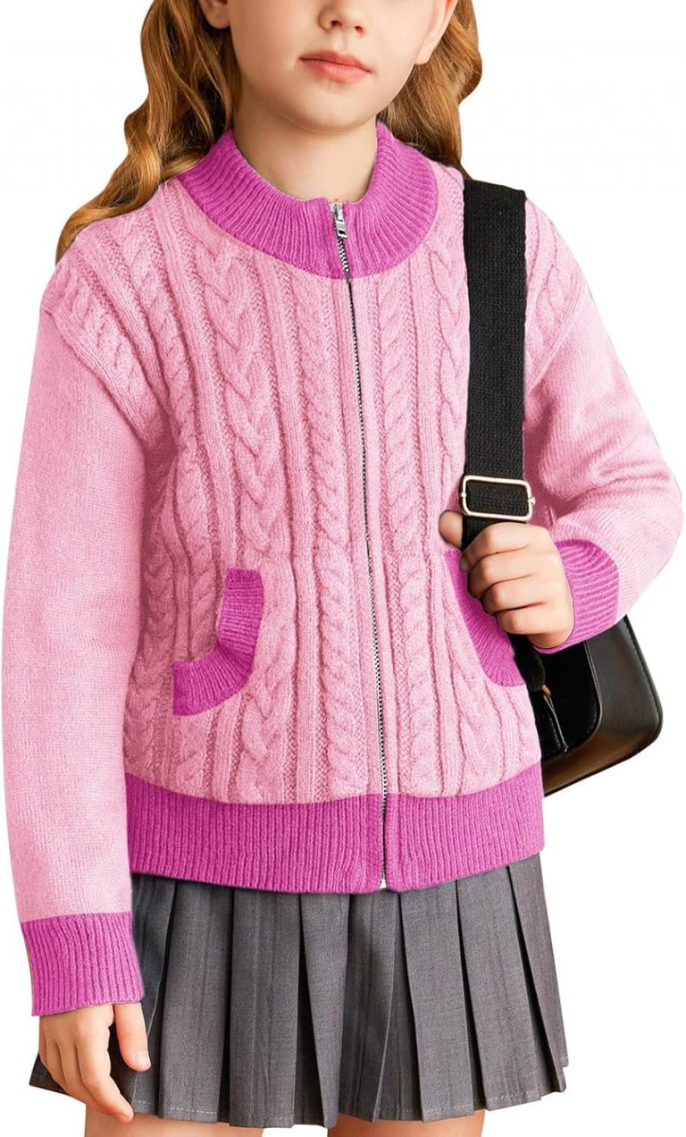 👑 GRACE KARIN Mädchen Langarm Rundhals Strickjacke Lässig Pullover mit Reißverschluss Bolero Knitted Cardigan8,94€ statt 19,89€ - 56,00 % 🔥🚚 Verkauft von Prekare-eu und Versand durch Amazon62 Bewertungen: 4.4 / 5.0 ⭐️⭐️⭐️⭐️🛒 zu Amazon https://www.amazon.de/dp/B0D8J8C9VF/?amp%3Btag=preisfehlerheute-21&amp%3Bth=1&amp%3Bpsc=1&tag=preisfehlerheute-21
