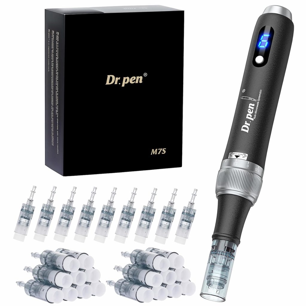 🤴 Dr. pen Ultima M7S Microneedling Pen 2025 NEUSTE MODELL Drahtlose Dr pen Microneedling Anti-Falten mit 27 Ersatzkartuschen – 9 Typen Cartridges(M7S-Schwarz)90,99€ statt 139,99€ – 36,0 🔥🚚 Verkauft von Caoxieu und Versand durch Amazon225 Bewertungen: 4.6 / 5.0 ⭐️⭐️⭐️⭐️⭐️🛒 zu Amazon https://www.amazon.de/dp/B0DKJDM9G6/?th=1&tag=preisfehlerheute-21#038;psc=1&tag=preisfehlerheute-21