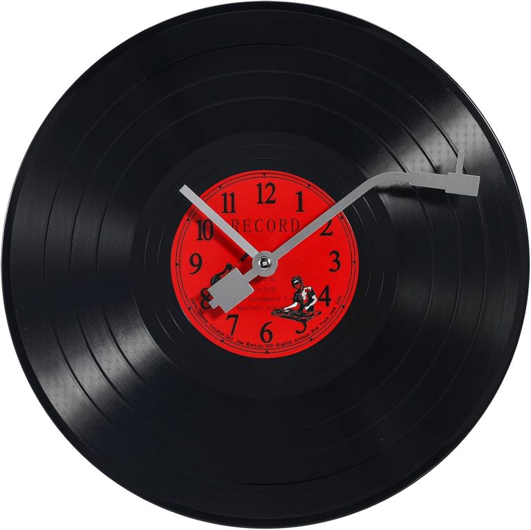 Amosfun Kreative Schallplatten-Wanduhr - Vinyl-Wanduhr FüR Wohnzimmer, BüRo, Kinderzimmer - 30 cm Rote Schallplatte - DIY Graffiti Design - Perfekt FüR Musikliebhaber - Ohne Batterie15,79€ statt 26,49€➡️ https://www.amazon.de/dp/B0DKHZ8KX6/?tag=preisfehlerheute-21