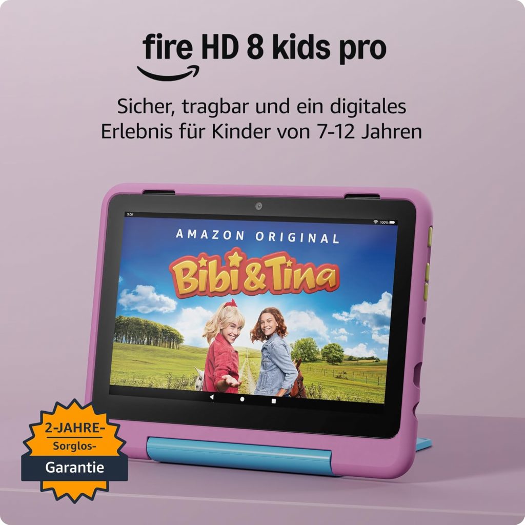 Amazon Fire HD 8 Kids Pro-Tablet (Neueste Generation), für Kinder von 6-12 J. | 3 GB RAM, 8-Zoll-HD-Bildschirm, werbefreie Inhalte, Kindersicherung, 13 Std. Akkulaufzeit, 32 GB, Löwen-Design (2024)63.99€ ➡️ https://www.amazon.de/dp/B0CVDLJDWW/?tag=preisfehlerheute-21