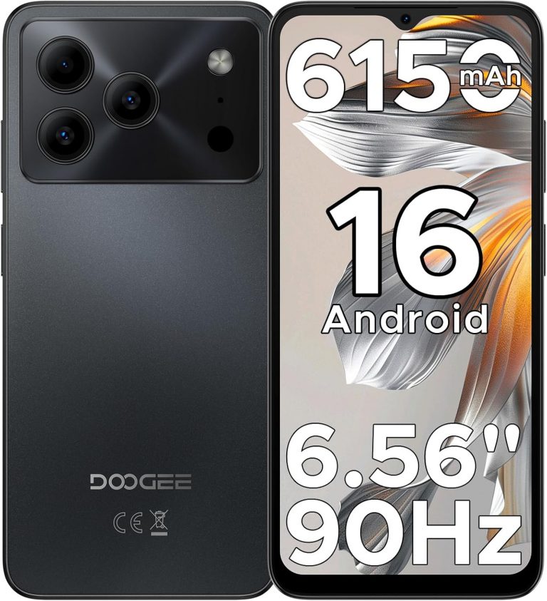 🤴 DOOGEE Note 56 Android 16 Smartphone Ohne Vertrag, 6150mAh Akku, 8,45mm Ultradünn + 6.56" HD + 90Hz Handy Günstig, Octa Core, 24 GB + 64 GB/ 2TB TF, 4G Dual SIM Simlockfreie Handys, Face ID/GPS/OTG85,99€ statt 129,99€ - 34,00 % 🔥🚚 Verkauft von CRBONO und Versand durch Amazon23 Bewertungen: 4.9 / 5.0 ⭐️⭐️⭐️⭐️⭐️🛒 zu Amazon https://www.amazon.de/dp/B0FL2GFYDM/?amp%3Btag=preisfehlerheute-21&amp%3Bth=1&amp%3Bpsc=1&tag=preisfehlerheute-21