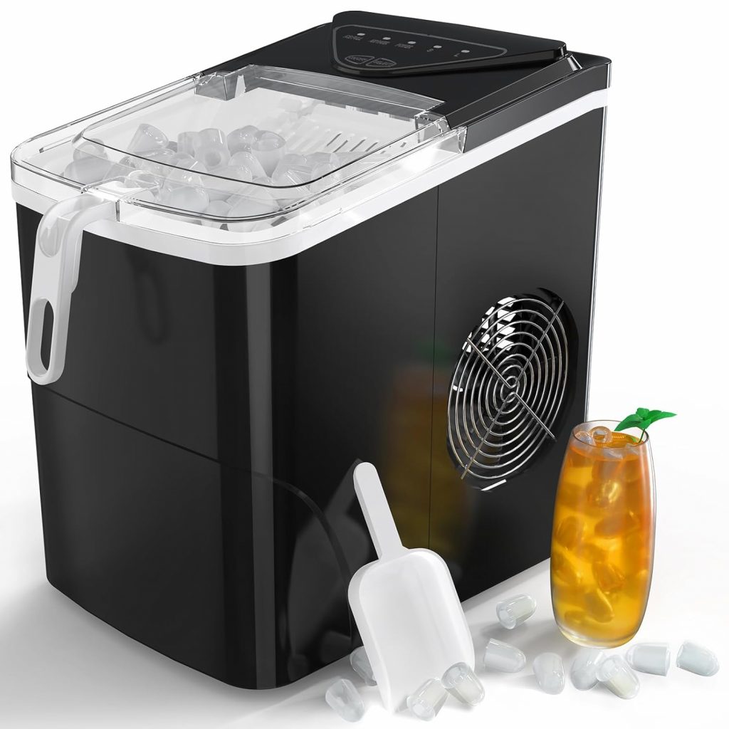 👑 Eiswürfelmaschine Mini Tragbar,15kg/24h,Kompakt Eiswürfelbereiter Maschinen Arbeitsplatte,6-Minuten-Schnelleis-Maschine,Selbstreinigende ice maker für Zuhause💰 nur 99,88🚚 Verkauft von shen zhen shi guan hu dian zi shang wu you xian go und Versand durch Amazon1,168 Bewertungen: 4.3 / 5.0 ⭐️⭐️⭐️⭐️🛒 https://www.amazon.de/dp/B0CNSP3NB1/?amp%3Btag=preisfehlerheute-21&%3Bamp%3Bth=1&%3Bamp%3Bpsc=1&tag=preisfehlerheute-21