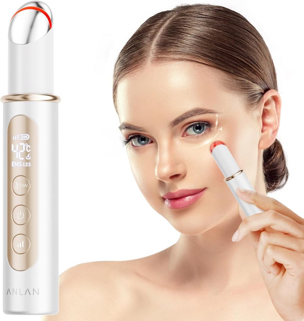 👑 Gesichtsmassagegerät, ANLAN Augenmassagegerät 3 Arten EMS Gua Sha 40°C±2°C Warme Kompresse [LED-Display]11000±2000RPM Vibration Gesichtsmassage Rotlichtlampe Gesicht für Augenringe Entfernen19,98€ statt 26,24€ – 24,0 🔥🚚 Verkauft von ANLAN-Direct-DE und Versand durch Amazon17 Bewertungen: 3.9 / 5.0 ⭐️⭐️⭐️⭐️🛒 zu Amazon https://www.amazon.de/dp/B0DJWF71RH/?tag=preisfehlerheute-21