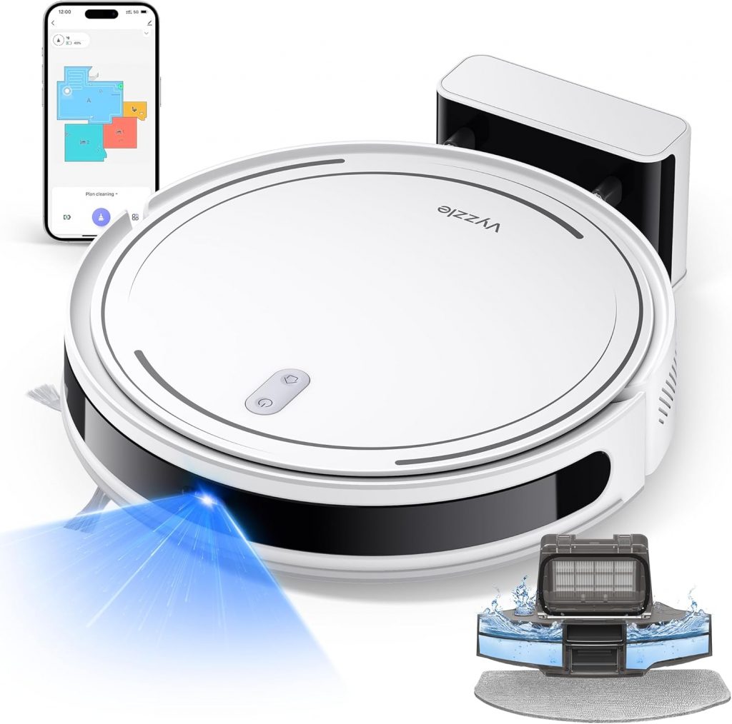👑 Vyzzle Saugroboter mit Wischfunktion, ultradünner Saugroboter mit LDS Navigation, 5000Pa Staubsauger Roboter D10, App/Alexa, Ideal für Tierhaare, Teppich, Hartboden148,99€ statt 199,99€ – 26,0 🔥🚚 Verkauft von Irland und Versand durch Amazon255 Bewertungen: 4.3 / 5.0 ⭐️⭐️⭐️⭐️🛒 zu Amazon https://www.amazon.de/dp/B0DGKC3QX5/?tag=preisfehlerheute-21