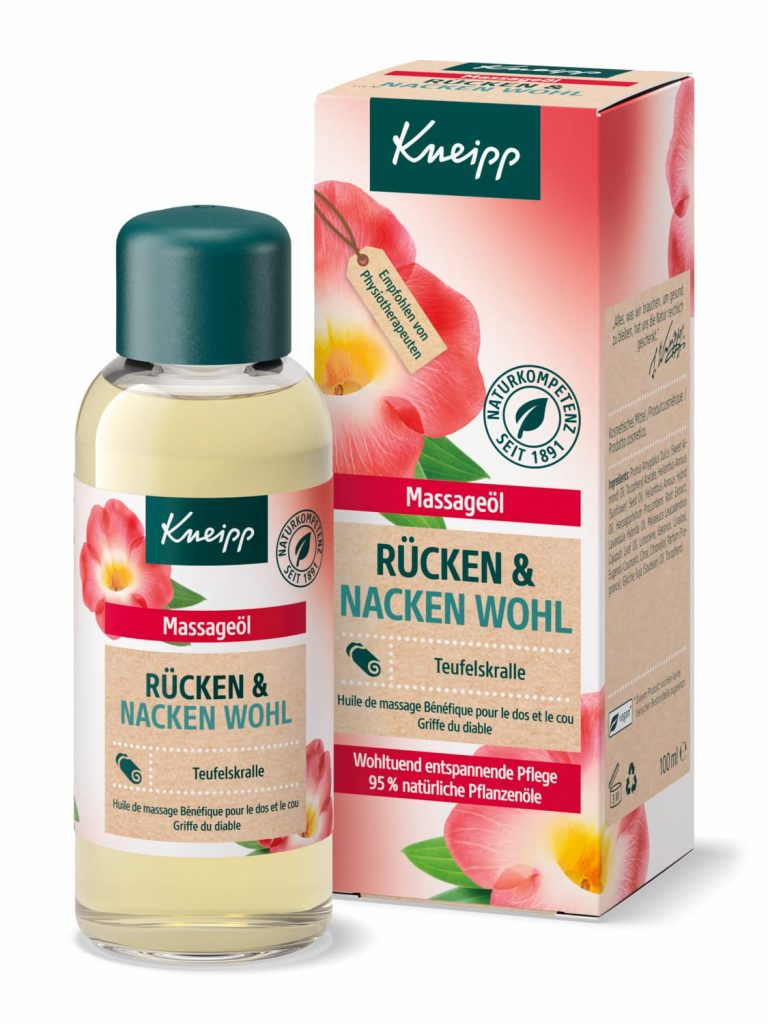 🤴 Kneipp Massageöl Rücken Wohl, hochwertig mit Extrakt der Teufelskralle, mit reichhaltiger Sheabutter, Sonnenblumenöl und Vitamin E, Mehrfarbig, 100 g (1er Pack)5,95€ statt 8,49€ - 30,00 % 🔥🚚 Verkauft durch Amazon und Versand durch Amazon475 Bewertungen: 4.6 / 5.0 ⭐️⭐️⭐️⭐️⭐️🛒 zu Amazon https://www.amazon.de/dp/B0BK8ZHRRC/?amp%3Btag=preisfehlerheute-21&amp%3Bth=1&amp%3Bpsc=1&tag=preisfehlerheute-21
