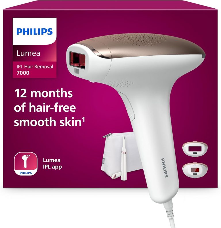 Philips Lumea IPL 7000 Series Haarentfernungsgerät – Alternative zur Laserhaarentfernung – 2 Aufsätze für Körper & Gesicht, inkl. Korrekturtrimmer (BRI921/00)199.00€ ➡️ https://www.amazon.de/dp/B07F1SLX32/?tag=preisfehlerheute-21