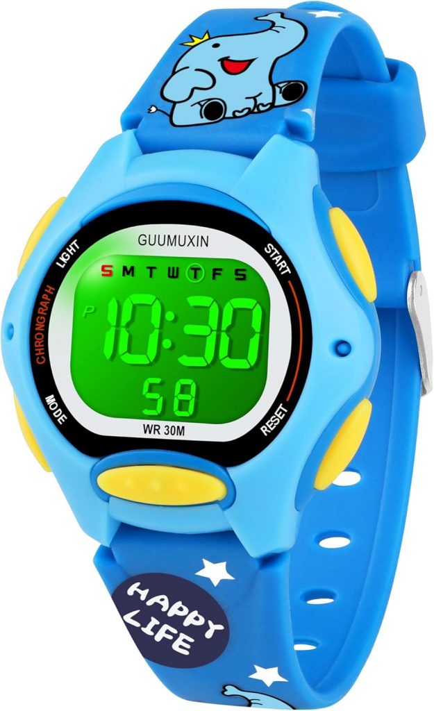 👑 Kinder Digitaluhr, Kinder Sportuhr mit 7 Farbigem Indikatorlicht, Acryl-Uhrenscreen, 3 ATM Wasserdicht, Band Armbanduhr für Mädchen Jungen 6-16 Jahre5,69€ statt 5,99€ - 6,00 % 🔥🚚 Verkauft von GUUMUXIN EU und Versand durch Amazon466 Bewertungen: 4.1 / 5.0 ⭐️⭐️⭐️⭐️🛒 zu Amazon https://www.amazon.de/dp/B0DD3DDCGH/?amp%3Btag=preisfehlerheute-21&%3Bamp%3Bth=1&%3Bamp%3Bpsc=1&tag=preisfehlerheute-21