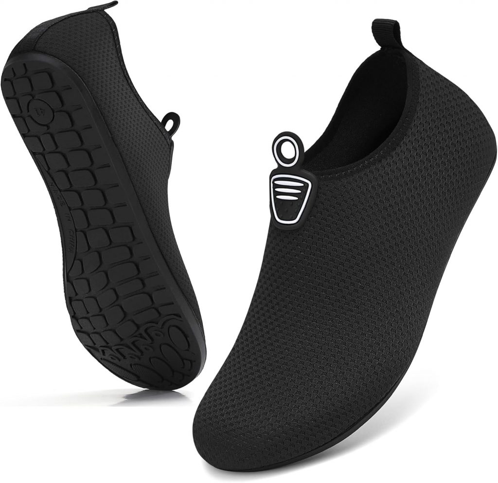 Sixspace Badeschuhe Damen Herren Wasserschuhe Schwimmschuhe Männer Frauen Strandschuhe Aquaschuhe Barfußschuhe für Strand,Pool,Meer,Wassersport,Tauchen,Surfen,Aqua Cycling(Schwarz,43 EU)6.99€ statt 24.99€➡️ https://www.amazon.de/dp/B0F2H4FR7H/?tag=preisfehlerheute-21