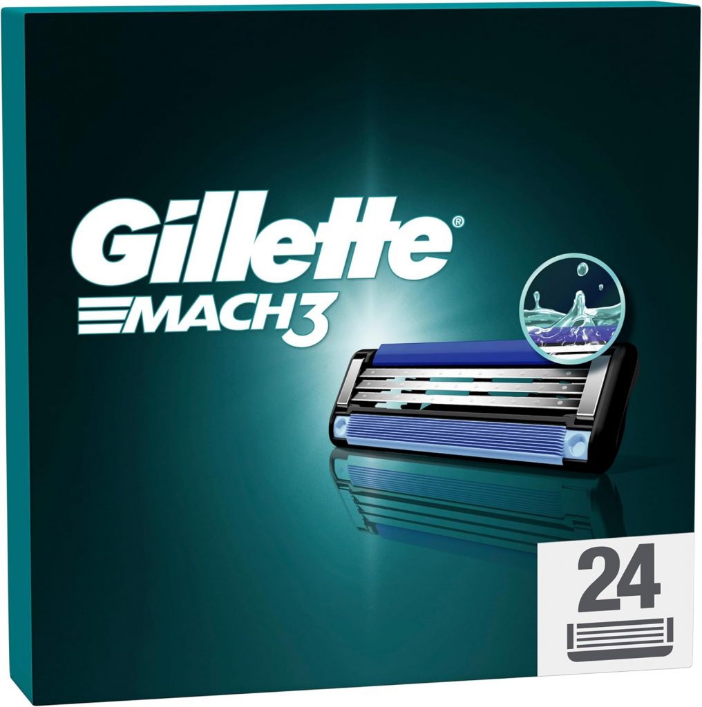 Gillette Mach3 Rasierklingen für Männer, 24 ORIGINAL Gillette Ersatzklingen, Klingen für Herren mit Gleitstreifen für ein Sanftes Gleiten und Klingenbeschichtung33,23€ statt 49,90€➡️ https://www.amazon.de/dp/B09D7PYL3W/?tag=preisfehlerheute-21