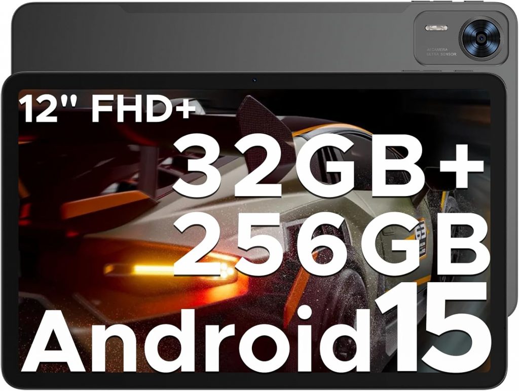 🤴 DOOGEE T36 Tablet 12 Zoll Android 15, 32 GB+256 GB/2 TB TF T620 Octa-Core, 2,4K 90 Hz Display, 8800 mAh, Gaming Tablet mit SIM Card Slot, 4G LTE, Bluetooth 5.0+5G WiFi, Metallgehäuse – Schwarz209,99€ statt 309,99€ – 33,0 🔥🚚 Verkauft von GAUTALIE und Versand durch Amazon172 Bewertungen: 4.4 / 5.0 ⭐️⭐️⭐️⭐️🛒 zu Amazon https://www.amazon.de/dp/B0DNZLKGML/?th=1&tag=preisfehlerheute-21#038;psc=1&tag=preisfehlerheute-21