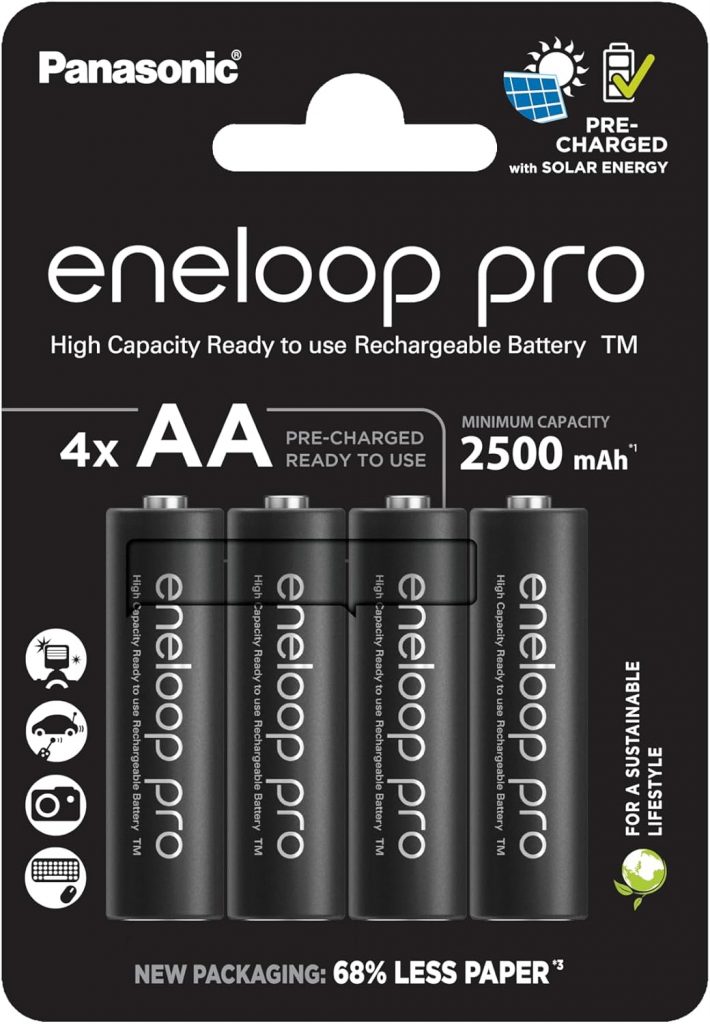 PREISFEHLER.SHOP BlackWeeks: eneloop pro, AA/Mignon NI-MH Akku, 4er-Pack, Kapazität mit min. 2500 mAh, Pira~te-Deals Ready-to-Use NI-MH Akkus, bis zu 500 Mal wiederaufladbar, plastikfreier Verpackung, pro, schwarz14.60 statt 18.25 €⏩️ https://www.amazon.de/PREISFEHLER.SHOP/dp/B09ZL8R2DN?tag=preisfehlerheute-21