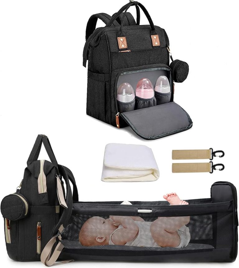 PirateDeals BlackWeeks: Fexkean Wickeltasche Rucksack Pirate;-Deals Baby Wickelrucksäcke Reisewindeltasche mit faltbarem Kinderbett mit Multifunktions Babytaschen Wickelauflage Babybettrucksack（All Black）Аb 36.79 statt 45.99 €⏩️ https://www.amazon.de/PIRATE-DEALS.COM/dp/B0D3HNSJMG?tag=preisfehlerheute-21