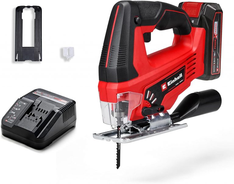 🤴 Einhell Akku-Stichsäge TC-JS 18/70 Li (1x 2,5 Ah) Power X-Change (18 V, 70 mm Schnitttiefe, werkzeugloser Sägeblattwechsel, Absaugadapter, inkl. 2,5 Ah Akku & Ladegerät, 1x Sägeblatt)59,99€ statt 89,95€ - 34,00 % 🔥🚚 Verkauft durch Amazon und Versand durch Amazon3,365 Bewertungen: 4.5 / 5.0 ⭐️⭐️⭐️⭐️⭐️🛒 zu Amazon https://www.amazon.de/dp/B0DDY5J16C/?amp%3Btag=preisfehlerheute-21&amp%3Bth=1&amp%3Bpsc=1&tag=preisfehlerheute-21