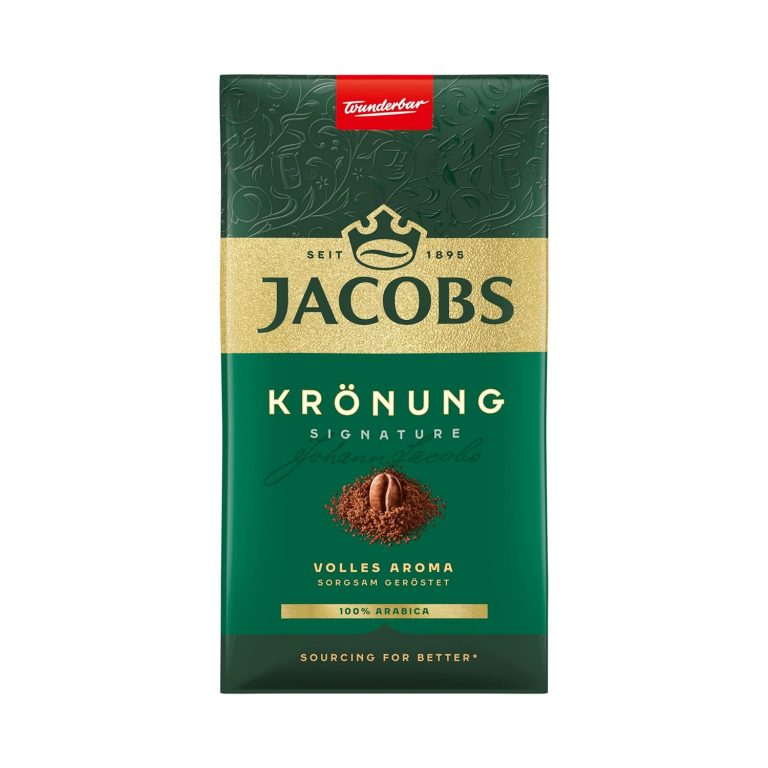👑 Jacobs Filterkaffee Krönung Classic, 100 % Arabica, mittlere Röstung, Kaffee gemahlen, geröstet in Deutschland, ideal für Filterkaffeemaschine & French Press, 500 g6,92€ statt 11,79€ - 42,00 % 🔥🚚 Verkauft durch Amazon und Versand durch Amazon1,095 Bewertungen: 4.6 / 5.0 ⭐️⭐️⭐️⭐️⭐️🛒 zu Amazon https://www.amazon.de/dp/B0CYBVKX7G/?amp%3Btag=preisfehlerheute-21&amp%3Bth=1&amp%3Bpsc=1&tag=preisfehlerheute-21
