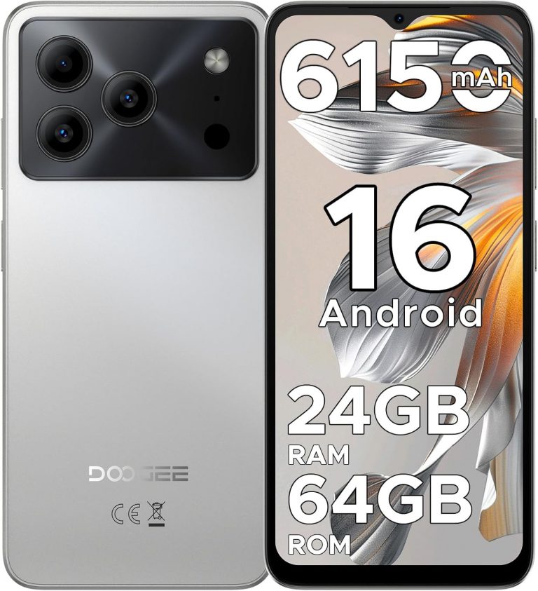 👑 DOOGEE Note 56 Android 16 Smartphone Ohne Vertrag, 6150mAh Akku, 8,45mm Ultradünn + 6.56" HD + 90Hz Handy Günstig, Octa Core, 24 GB + 64 GB/ 2TB TF, 4G Dual SIM Simlockfreie Handys, Face ID/GPS/OTG88,99€ statt 129,99€ - 32,00 % 🔥🚚 Verkauft von CRBONO und Versand durch Amazon20 Bewertungen: 4.9 / 5.0 ⭐️⭐️⭐️⭐️⭐️🛒 zu Amazon https://www.amazon.de/dp/B0FMK7NFZH/?amp%3Btag=preisfehlerheute-21&amp%3Bth=1&amp%3Bpsc=1&tag=preisfehlerheute-21