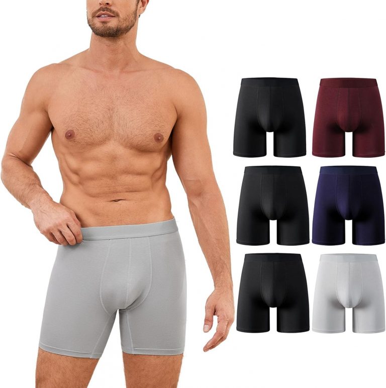 PUTUO Lange Boxershorts für Herren aus Bambusfaser: Superweich & Atmungsaktiv Unterwäsche - Ohne Etikett 3D Frontdesign Retroshorts Unterhosen für Maenner 6er Pack28,98€ statt 33,98€➡️ https://www.amazon.de/dp/B0F384X153/?tag=preisfehlerheute-21