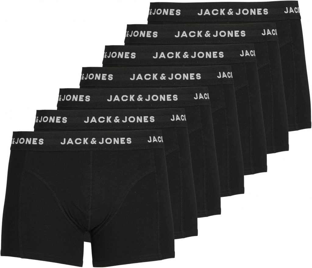 🤴 JACK & JONES JACHUEY Trunks 7 Pack NOOS23,74€ statt 49,99€ - 53,00 % 🔥🚚 Verkauft durch Amazon und Versand durch Amazon12,919 Bewertungen: 4.4 / 5.0 ⭐️⭐️⭐️⭐️🛒 zu Amazon https://www.amazon.de/dp/B07T5SJMZ4/?amp%3Btag=preisfehlerheute-21&%3Bamp%3Bth=1&%3Bamp%3Bpsc=1&tag=preisfehlerheute-21