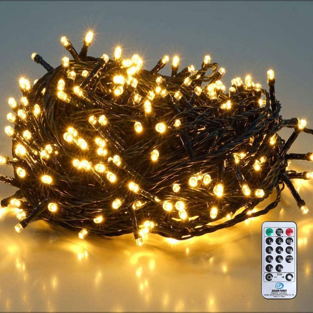 SALCAR 26m 360er LED Lichterkette Weihnachtsbaum (23m Lichterkette + 3m Stromkabel) mit Fernbedienung, 31V Christbaumbeleuchtung Außen mit 8 Modi und Memory, Warmweiß17,99€ statt 24,99€➡️ https://www.amazon.de/dp/B074M1SLQL/?tag=preisfehlerheute-21