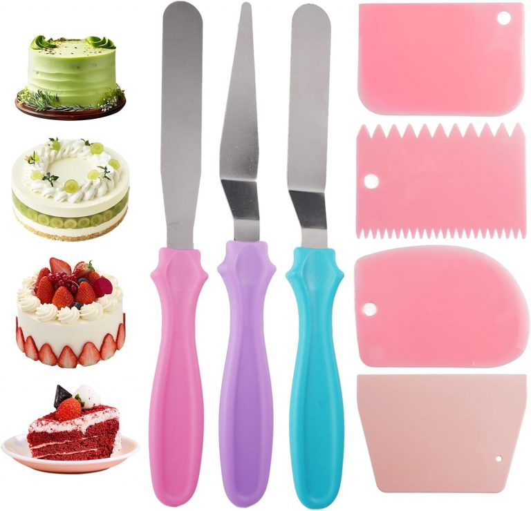 7 Stück Winkelpalette Edelstahl Set, Streichpalette für Torten, Winkelpalette Torte Set, Inklusive 3 Stück Kuchenpalette und 4 Stück Smoother, für Einstreichen Torten, Backe, Gebäck, Dekorieren3.49€ ➡️ https://www.amazon.de/dp/B0F3WV8DBK/?tag=preisfehlerheute-21