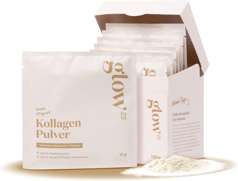 👑 Glow25® Collagen Sachets [10 Stück] - Unser Original - Kollagen Hydrolysat - Peptide Typ 1 und 3 - Gute Löslichkeit - Neutral9,89€ statt 14,99€ - 35,00 % 🔥🚚 Verkauft von Primal State und Versand durch Amazon23,565 Bewertungen: 4.4 / 5.0 ⭐️⭐️⭐️⭐️🛒 zu Amazon https://www.amazon.de/dp/B0D9C1L9CL/?amp%3Btag=preisfehlerheute-21&amp%3Bth=1&amp%3Bpsc=1&tag=preisfehlerheute-21