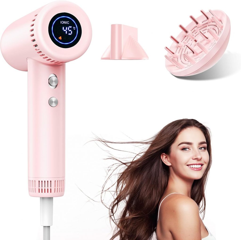 PirateDeals BlackWeeks: Ionen Föhn mit P~irate-Deals Diffusor - 160.000 U/min Hochgeschwindigkeits Haartrockner für Locken, Schnelltrocknend, 9 Temperatur-Stufen, Fön mit 500 Mio. Negative Ionen gegen Frizz, für Hause, Reisen, Salon33.25 statt 66.49 €✂️ Code: 8YNGEXCQ (αn dег Kαssе еingеbеn)⏩️ https://www.amazon.de/PIRATE-DEALS.COM/dp/B0F8VTQZKF?tag=preisfehlerheute-21