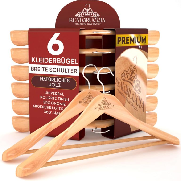 80 Kleiderbügel aus Holz Anti-Rutsch-Einkerbungen Holzbügel RealGruccia Farbe Schwarz Hosen und Hemden - mit Hosensteg Polierter Oberfläche Drehbaren Hakens und Abgeschrägte Profile - 22x45cm21.99€ statt 84.99€➡️ https://www.amazon.de/dp/B0DGQKVMWZ/?tag=preisfehlerheute-21