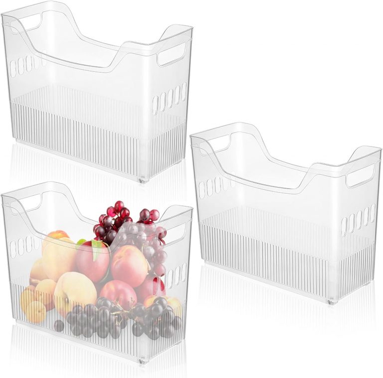 APACALI 3 Stück Kühlschrank Organizer mit Rollen, 33.8x25.5x17CM Aufbewahrungsbox Küche Organizer, Speisekammer Vorratsbehälter Durchsichtig Behälter für Kühlschrank, Küchen, Schränke9.99€ statt 33.99€➡️ https://www.amazon.de/dp/B0DSFW44DD/?tag=preisfehlerheute-21