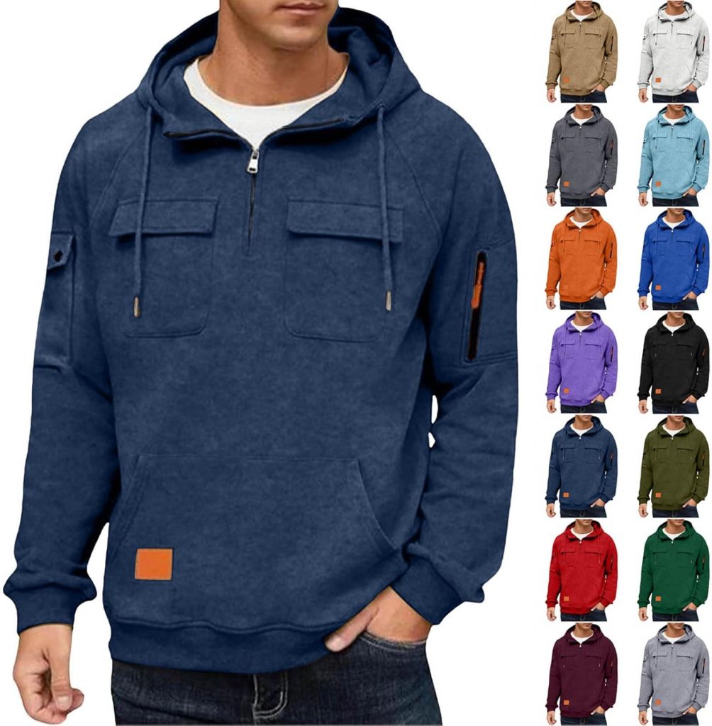 PREISFEHLER.SHOP BlackWeeks: Kapuzenpullover Herren Zipper Hoodie Oversize Arbeitspullover Vintage Pullover Cargo Sweatshirt Herbst Winter Sweatjacke Hoody mit Kapuze Arbeits Herrenkleidung Pirate-De~als Hoodies für Männer Winter Sweatshirts6.19 statt 30.98 €⏩️ https://www.amazon.de/PREISFEHLER.SHOP/dp/B0G39MGCB8?tag=preisfehlerheute-21