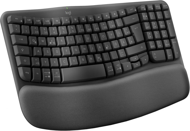 🤴 Logitech Wave Keys kabellose ergonomische Tastatur, gepolsterte Handballenauflage, komfortables natürliches Tippen, Easy-Switch, Bluetooth, Logi Bolt, Multi-OS, Windows/Mac, Deutsches QWERTZ, Graphit59,32€ statt 79,98€ - 26,00 % 🔥🚚 Verkauft durch Amazon und Versand durch Amazon178 Bewertungen: 4.4 / 5.0 ⭐️⭐️⭐️⭐️🛒 zu Amazon https://www.amazon.de/dp/B07W6JPVQC/?amp%3Btag=preisfehlerheute-21&tag=preisfehlerheute-21