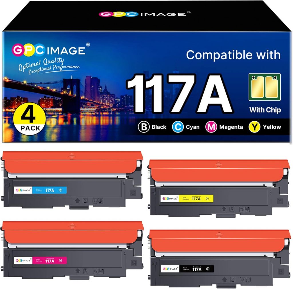 👑 GPC IMAGE 117A Kompatibel für HP 117A Toner Set für Toner HP Color Laser MFP 178nwg MFP 179fwg 179fnw 178nw 150nw 150w 150a 178 179 W2070A W2071A W2072A W2073A (4er-Pack)42,02€ statt 69,98€ – 4 🔥🚚 Verkauft von GRJAAUNS und Versand durch Amazon26,306 Bewertungen: 4.4 / 5.0 ⭐️⭐️⭐️⭐️🛒 zu Amazon https://www.amazon.de/dp/B0DLWS3LQ2/?th=1&tag=preisfehlerheute-21#038;psc=1&tag=preisfehlerheute-21