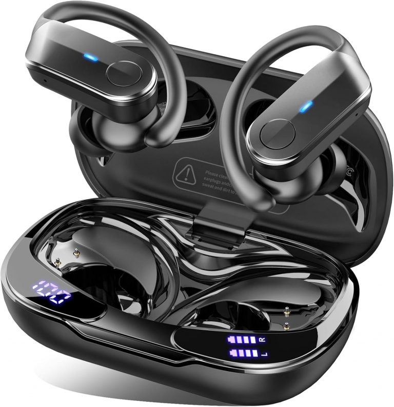 👑 Ordtop Bluetooth Kopfhörer Sport, 70H In Ear Kopfhörer Bluetooth 5.4, HiFi Stereo Tiefer Bass Kabellose Kopfhörer mit 4 Noise Cancelling Mics, IPX8 Wasserdicht Ohrhörer mit Ohrhaken, LED-Anzeige USB-C24,99€ statt 26,99€ - 8,00 % 🔥🚚 Verkauft von ShuoY und Versand durch Amazon161 Bewertungen: 4.7 / 5.0 ⭐️⭐️⭐️⭐️⭐️🛒 zu Amazon https://www.amazon.de/dp/B0FRGN46FD/?amp%3Btag=preisfehlerheute-21&amp%3Bth=1&amp%3Bpsc=1&tag=preisfehlerheute-21