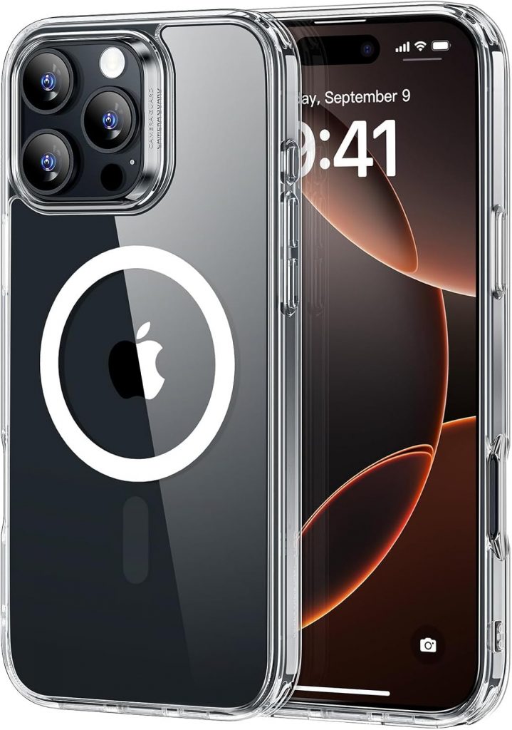 ESR für iPhone 16 Pro Max Hülle, Kompatibel mit MagSafe, Stoßfester Militärnorm Schutzhülle, Vergilbungsbeständig, Kratzfeste Rückseite, Magnetisches HandyHülle für iPhone 16 Pro Max Case, Klar8,99€ statt 13,49€➡️ https://www.amazon.de/dp/B0D79322MG/?tag=preisfehlerheute-21