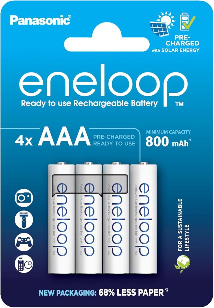 🤴 eneloop, AAA/Micro NI-MH Akku, 4er-Pack, Kapazität mit min. 800 mAh, Ready-to-Use NI-MH Akkus, bis zu 2000 Mal wiederaufladbar, plastikfreier Verpackung, Standard, weiß9,46€ statt 14,28€ – 34,0 🔥🚚 Verkauft durch Amazon und Versand durch Amazon7,926 Bewertungen: 4.7 / 5.0 ⭐️⭐️⭐️⭐️⭐️🛒 zu Amazon https://www.amazon.de/dp/B09ZL9W2MD/?th=1&tag=preisfehlerheute-21#038;psc=1&tag=preisfehlerheute-21