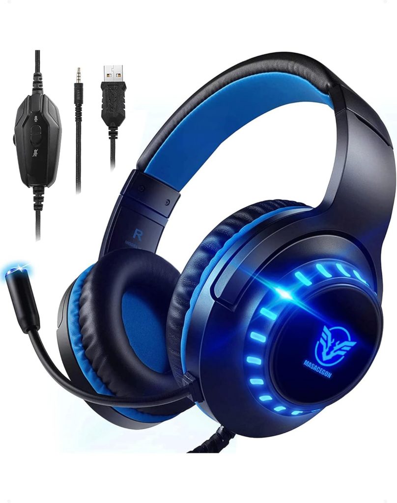 👑 Pacrate Gaming Headset für PS4/PS5/Xbox One/PC/Nintendo Switch, PS4 Kopfhörer mit Kabel Xbox Headset mit Mikrofon, Noise Cancelling PS5 Headset mit LED Lichter - Blau21,78€ statt 29,99€ - 28,00 % 🔥🚚 Verkauft von PAVLOUGOODS und Versand durch Amazon20,916 Bewertungen: 4.2 / 5.0 ⭐️⭐️⭐️⭐️🛒 zu Amazon https://www.amazon.de/dp/B07R4R75DP/?amp%3Btag=preisfehlerheute-21&%3Bamp%3Bth=1&%3Bamp%3Bpsc=1&tag=preisfehlerheute-21