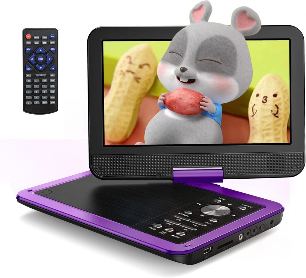 👑 Yoton 12,5" Tragbarer DVD-Player Mit 10,5" HD-Schwenkbildschirm Für Das Auto, Mit Autoladegerät, Memory-Playback-Funktion, Unterstützt 4-6 Stunden Wiedergabe [Blu-ray Nicht Unterstützt]67,22€ statt 94,99€ – 3 🔥🚚 Verkauft von Yoton Official und Versand durch Amazon897 Bewertungen: 4.4 / 5.0 ⭐️⭐️⭐️⭐️🛒 zu Amazon https://www.amazon.de/dp/B09P3BXBPJ/?tag=preisfehlerheute-21