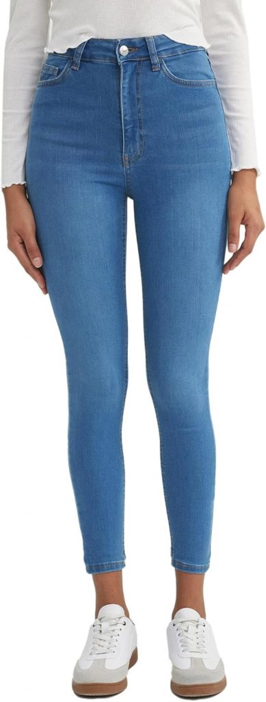 DeFacto Damen Jean – Stilvolle Hosen modische Jeggings und Bequeme Jeanshose für Frauen Jeans und Hose für Damen