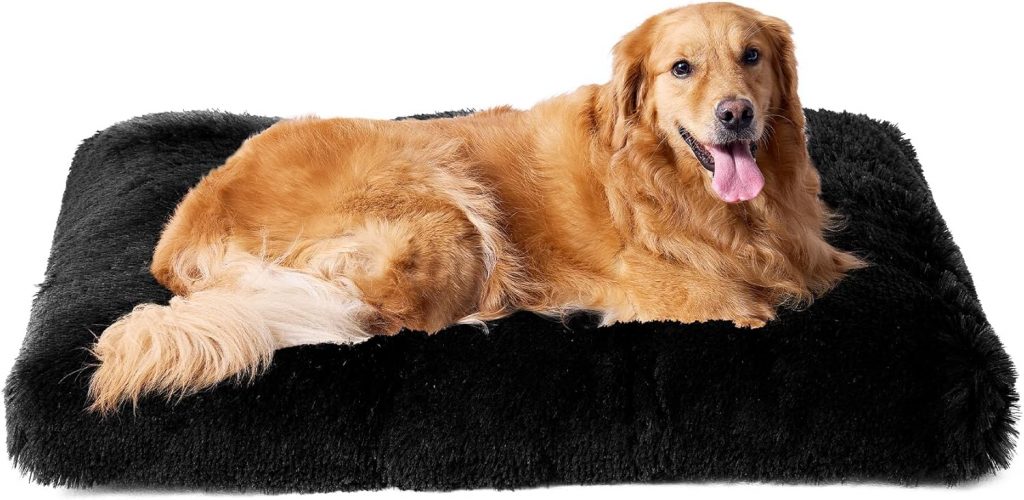 EHEYCIGA Flauschig Hundebett Grosse Hunde XL, Hundekissen Waschbar, Kuschelig rutschfest Hundematte mit Langem Plüsch, Schwarz, 112x85cm28,49€ statt 37,99€➡️ https://www.amazon.de/dp/B0CFDR71YZ/?tag=preisfehlerheute-21