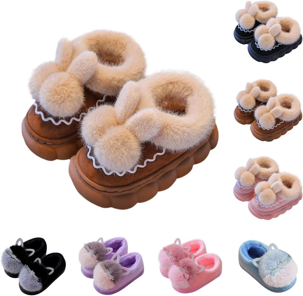 Hausschuhe Kinder, Mädchen und Jungen, Winter Pantoffeln Plüsch, Warm und Bequem, Flauschig Kinderhausschuhe, Hase Katze, Hausschuhe mit Strass, Rutschfest Freizeitschuhe, für Indoor Outdoor10,99€ statt 21,98€➡️ https://www.amazon.de/dp/B0G142W7X7/?tag=preisfehlerheute-21