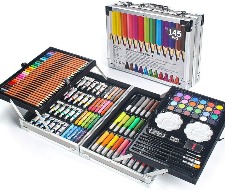 👑 MIAOKE 145 TLG Malset, Malkasten, Deluxe Mega Aluminium Box & Zeichen-Kit mit Buntstifte, Marker, Acrylfarben, Wachsmalstifte, HB-Stifte, Aquarellkuchen, Pinsel, 18-Blatt-Skizzenblock💰 nur 37,97🚚 Verkauft von SICAO und Versand durch Amazon1,603 Bewertungen: 4.4 / 5.0 ⭐️⭐️⭐️⭐️🛒 https://www.amazon.de/dp/B089VXTWPL/?amp%3Btag=preisfehlerheute-21&amp%3Bth=1&amp%3Bpsc=1&tag=preisfehlerheute-21