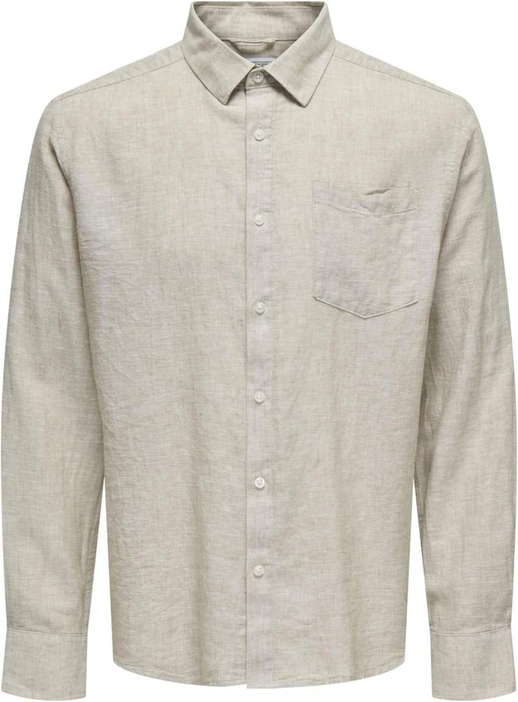 ONSCAIDEN Life REG LS 1 PKT Shirt NOOS