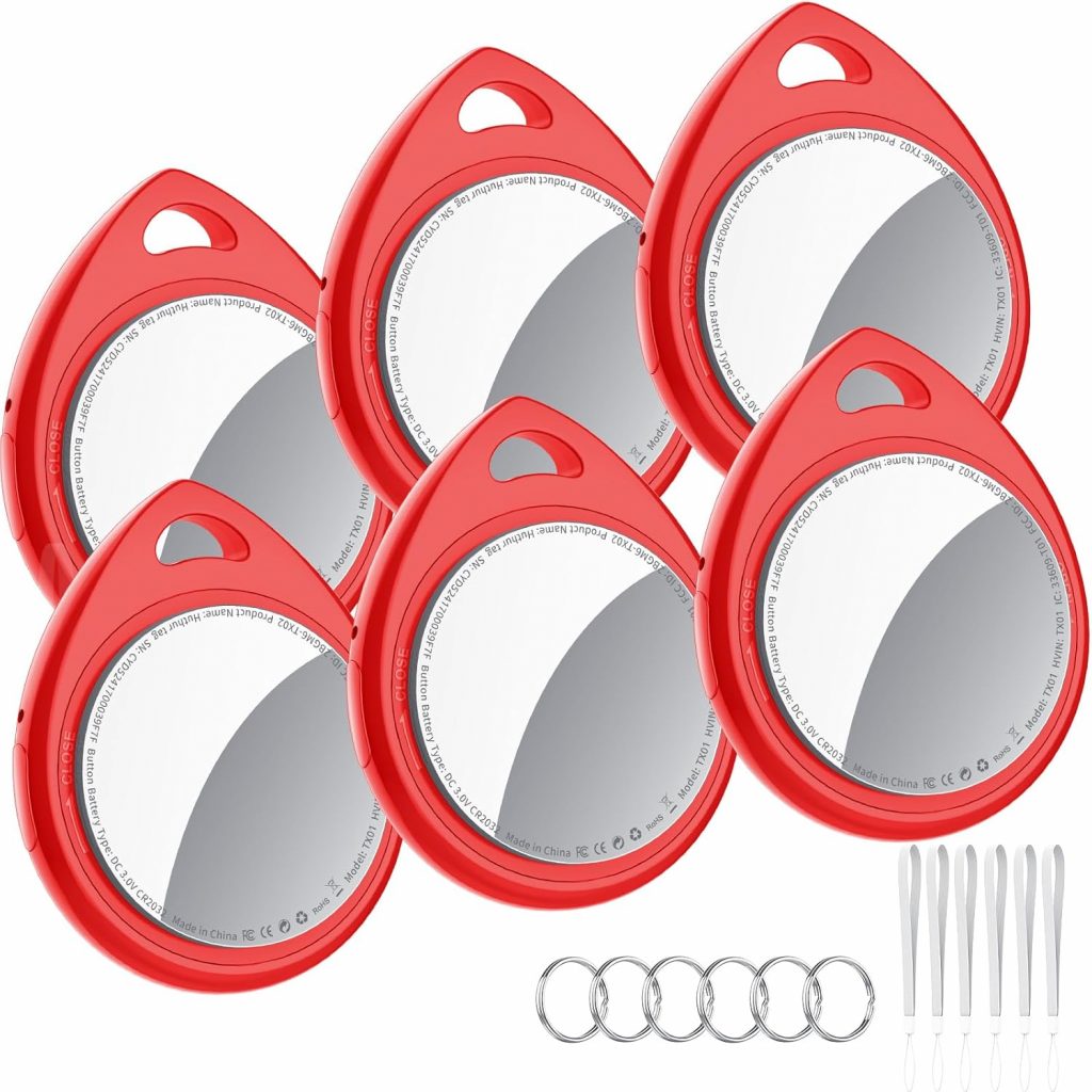 👑 Air Tags 6er Pack Rot 2025, Schlüsselfinder & Air Tracker Tagg Kompatibel mit Apple Wo ist? App (Nur iOS), Key Finder mit Schlüsselband, Koffer-Tracker für Auto/Taschen, Austauschbarer Akku39,99€ statt 69,98€ – 43,0 🔥🚚 Verkauft von QCOQ store und Versand durch Amazon643 Bewertungen: 4.9 / 5.0 ⭐️⭐️⭐️⭐️⭐️🛒 zu Amazon https://www.amazon.de/dp/B0FPQ7VPBW/?th=1&tag=preisfehlerheute-21#038;psc=1&tag=preisfehlerheute-21