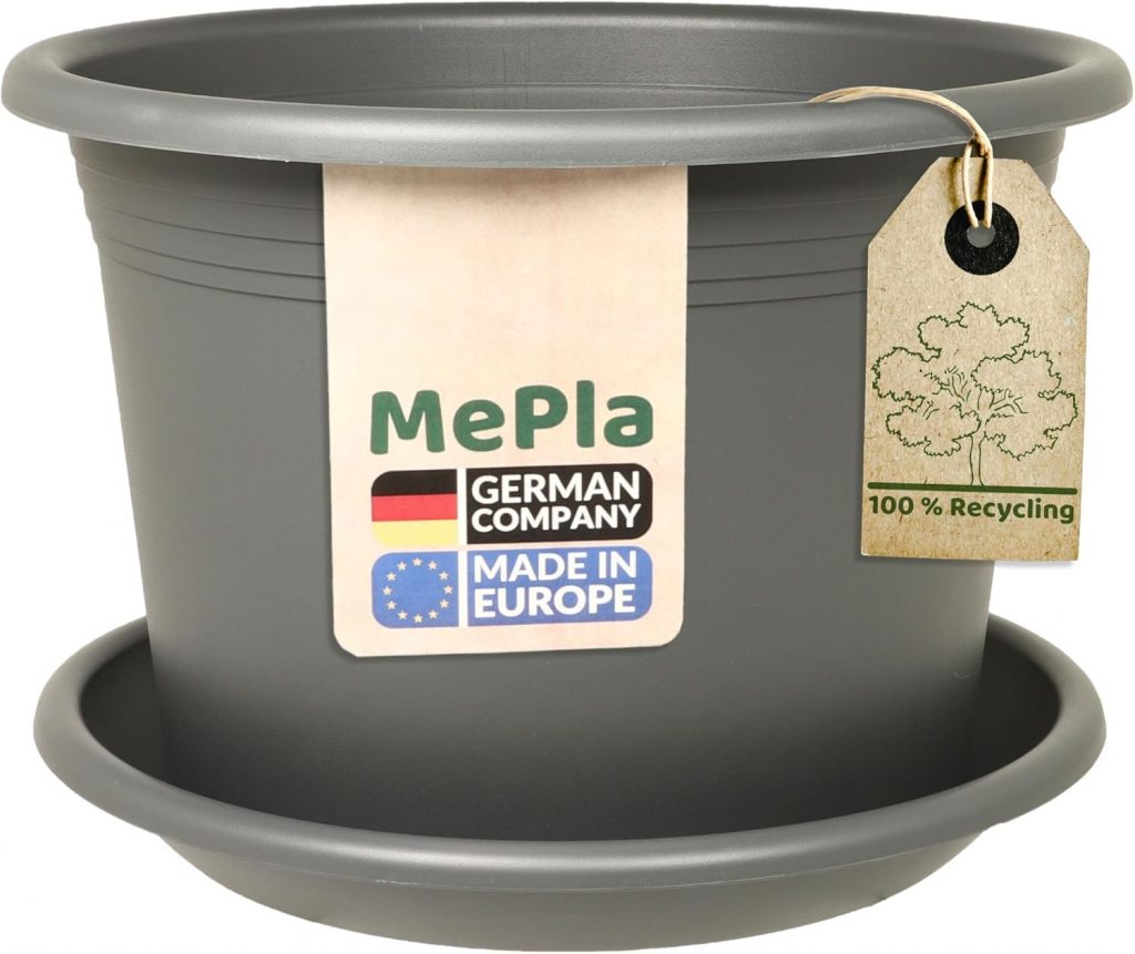 PREISFEHLER.SHOP BlackWeeks: MePla – Blumentopf Pflanzkübel Cylindro ø40 cm + Untersetzer ø39 cm, Anthrazit, wetterfest aus UV-beständigem Pirate-$Deals Kunststoff19.54 statt 22.99 €⏩️ https://www.amazon.de/PREISFEHLER.SHOP/dp/B0847SGKBG?tag=preisfehlerheute-21