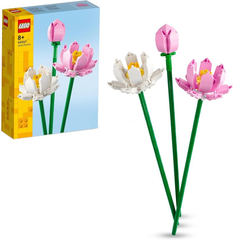 LEGO Botanicals Lotusblumen - Blumenstrauß mit 3 künstlichen Blumen - Schlafzimmer- oder Schreibtisch-Deko - Geschenk für Mädchen und Jungen - Botanik Kollektion 406479,89€ statt 14,99€➡️ https://www.amazon.de/dp/B0C7HBX24Y/?tag=preisfehlerheute-21