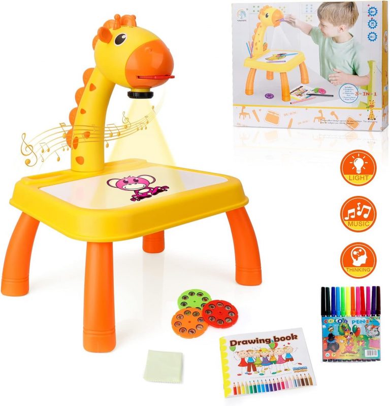 MOMSIV Kinder Zeichenprojektor mit Buntem Pinsel, Projektor Verfolgen und Zeichnen Toy, Kinder Zeichenbrett Zeichenspielset Geburtstag Geschenke für Mädchen Jungen7.58€ ➡️ https://www.amazon.de/dp/B0DHL2TH2Z/?tag=preisfehlerheute-21