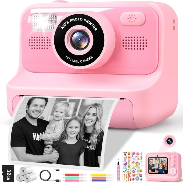 Subtail Sofortbildkamera Kinder - 1080P Kinderkamera Sofortbildkamera - Selfie Digitalkamera Kinder mit 32GB - Geburtstagsgeschenk Spielzeug ab 3 4 5 6 8 7 9 10 11 Jahre Mädchen Jungen - Rosa31,99€ ➡️ https://www.amazon.de/dp/B0DWSLYW46/?tag=preisfehlerheute-21