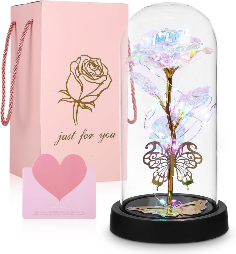 SinLaw Blumen Geschenke für Frauen Weihnachten,Ewige Rose im Glas Überraschung für Mama,Weihnachts Rosen Geschenke,Rose in Einer Glaskuppel mit LED-Licht für Sie, Frauen, Mama, Freundin, Oma (Weiß)14,10€ statt 15,99€➡️ https://www.amazon.de/dp/B0DM8QMZ2S/?tag=preisfehlerheute-21